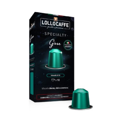 10 Stück LolloCaffé Specialty Edition Giove Nespresso kompatible entkoffeinierte Kaffeekapsel