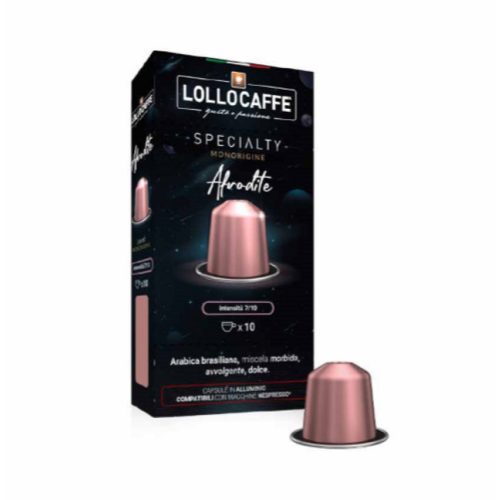 10 pieces LolloCaffé Specialty Edition Afrodite Nespresso compatible coffee capsule