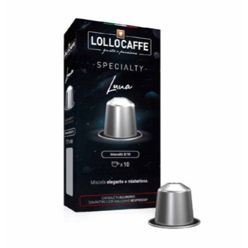 10 pieces LolloCaffé Specialty Edition Luna Nespresso compatible coffee capsule