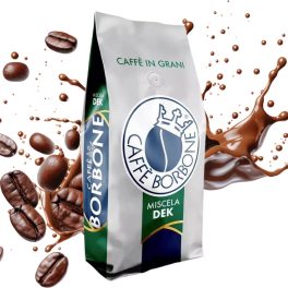 1 kg Caffé Borbone miscela DEK koffeinmentes szemes kávékeverék – szemes kávé