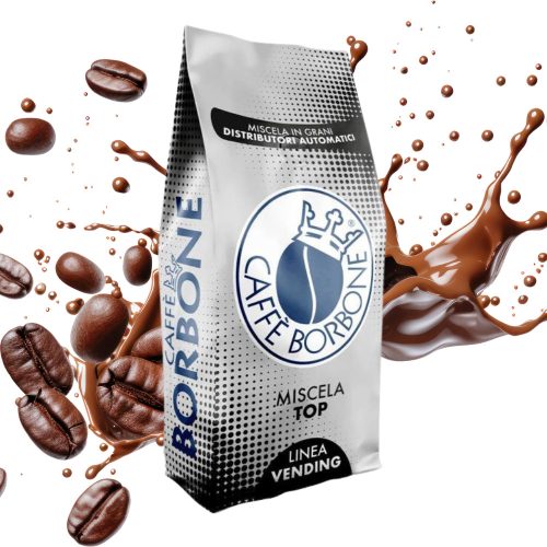 1 kg Caffé Borbone miscela TOP szemes kávékeverék – szemes kávé