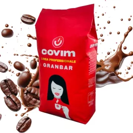 1kg Caffè Covim Granbar Espresso Life szemes kávékeverék – szemes kávé