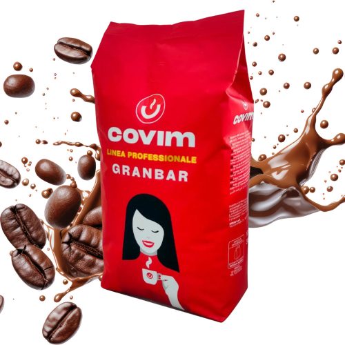 1kg Caffè Covim Granbar Espresso Life szemes kávékeverék