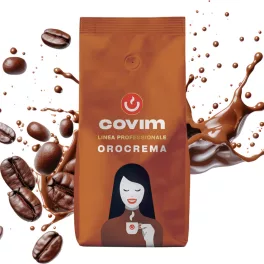 1kg Caffè Covim Orocrema Espresso Life szemes kávékeverék – szemes kávé