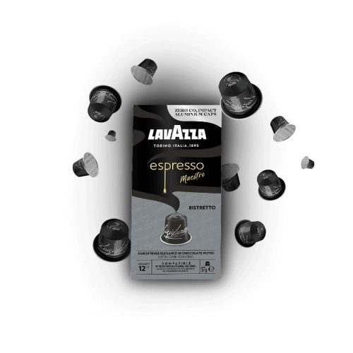 10 db Caffè Lavazza Espresso Maestro Ristretto Nespresso kompatibilis kávékapszula