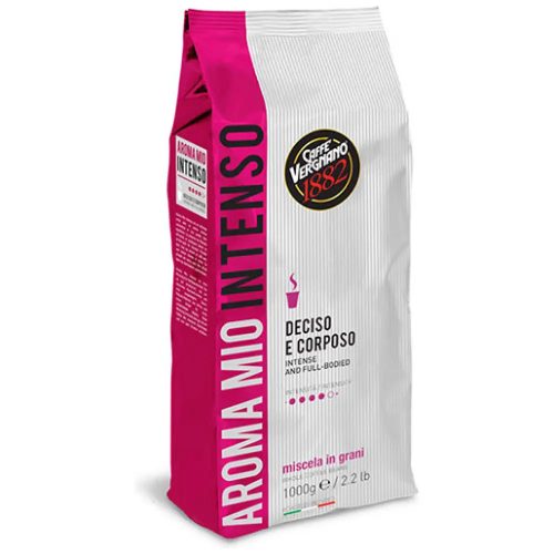 1 kg Caffè Vergnano 1882 Aroma Mio Intenso whole coffee beans blend