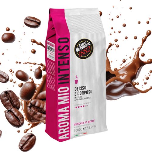 1 kg Caffè Vergnano 1882 Aroma Mio Intenso szemes kávékeverék