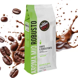1 kg Caffè Vergnano 1882 Aroma Mio Robusto szemes kávékeverék – szemes kávé