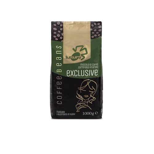 1 kg Luxury Exclusive Caffé whole coffee beans blend
