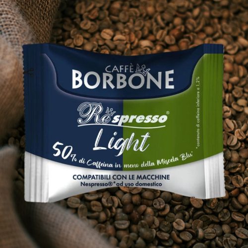 1 pc Caffè Borbone Light Respresso reduced caffeine Nespresso compatible coffee capsule
