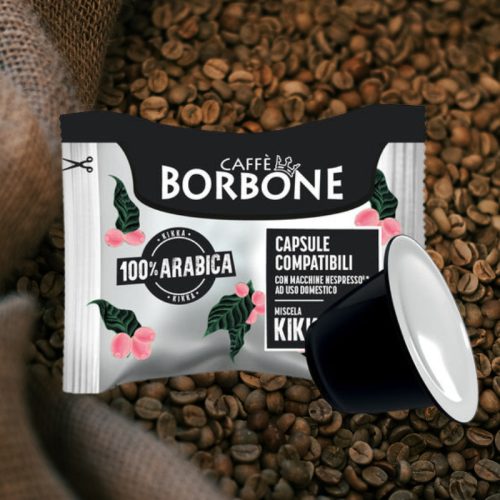 1 piece Caffè Borbone Kikka Respresso 100% Arabica Nespresso compatible coffee capsule
