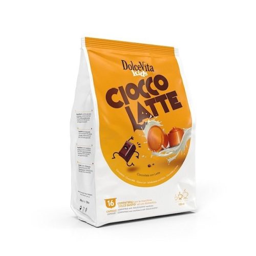 16 darab kapszula Dolce Vita Cioccolatte Dolce Gusto kompatibilis – Dolce Gusto kompatibilis kávékapszula