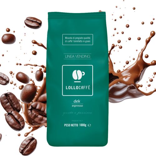 1 kg LolloCaffé dek espresso koffeinmentes szemes kávékeverék