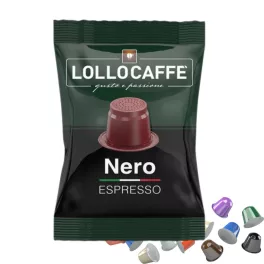 1 db LolloCaffé Nero Nespresso kompatibilis kávékapszula – Nespresso kompatibilis kávékapszula