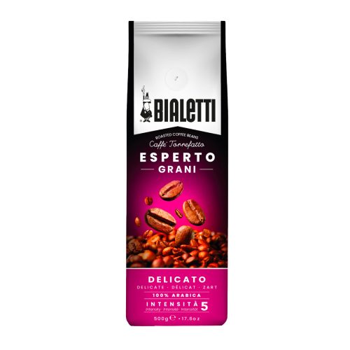 Caffè Bialetti Esperto Delicato whole coffee beans blend