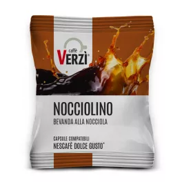 Nocciolino Caffè VERZÌ Dolce Gusto kompatibilis kávékapszula mogyorós íz