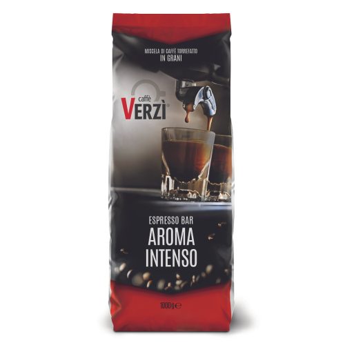1 kg Caffé VERZI Espresso Bar AROMA INTENSO whole coffee beans blend