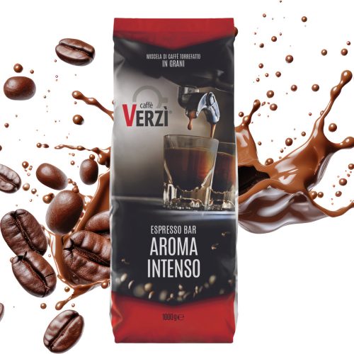 1 kg Caffé VERZI Espresso Bar AROMA INTENSO szemes kávékeverék