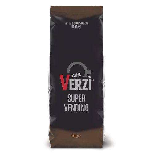 1 kg Caffé VERZI SUPER VENDING whole coffee beans blend