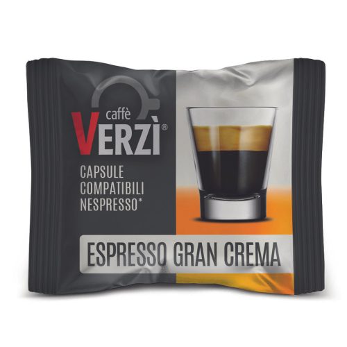 1 db Caffè Verzì ESPRESSO GRAN CREMA Nespresso kompatibilis kávékapszula