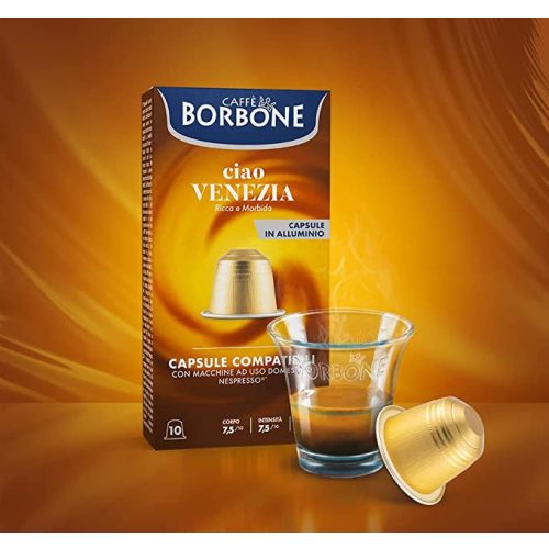 1 db Borbone ciao Venezia Nespresso kompatibilis kávékapszula