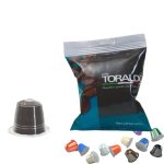 1 db Caffè Toraldo DECAFFEINATO Nespresso kompatibilis koffeinmentes kávékapszula – Nespresso kompatibilis kávékapszula