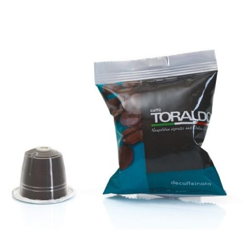 1 ks Caffè Toraldo DECAFFEINATO Nespresso kompatibilná bezkofeínová kávová kapsula