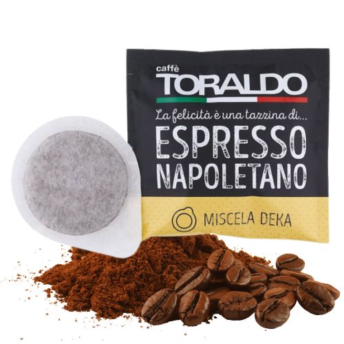 1 db Toraldo Decaffeinato 44 mm-es kávépárna