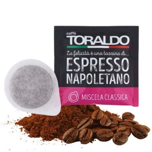 1 db ESE kávépárna 44 mm Caffè Toraldo Espresso Napoletano Miscela Classica