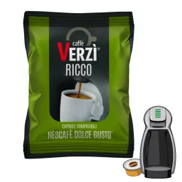 1 db Caffè Verzì RICCO Dolce Gusto kompatibilis kávékapszula – Dolce Gusto kompatibilis kávékapszula