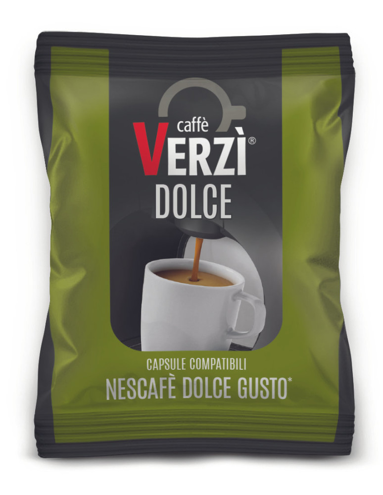 Caffè Verzì DOLCE Compatible with Dolce Gusto capsules - Negozio di Gi