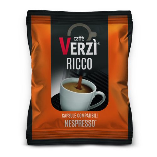 1 piece Caffè Verzì RICCO Nespresso compatible coffee capsule