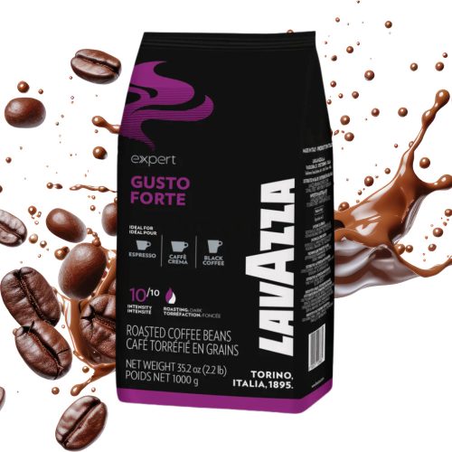 1 kg Lavazza Gusto Forte szemes kávékeverék