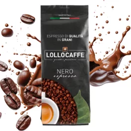 1 kg LolloCaffé nero espresso szemes kávékeverék – szemes kávé