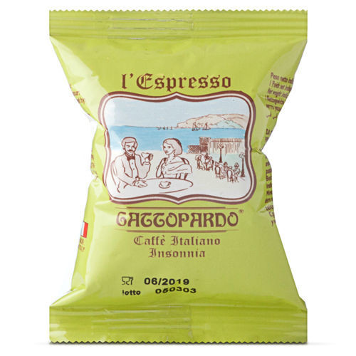 1 piece l’Espresso Gattopardo Caffè Italiano Insonnia Nespresso compatible coffee capsule