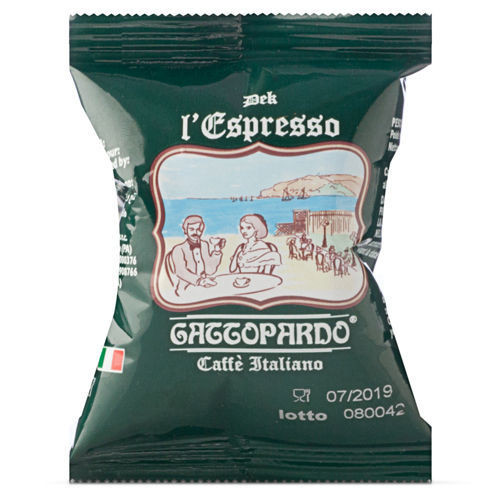 1 piece Caffè Gattopardo Dek Nespresso compatible decaffeinated coffee capsule