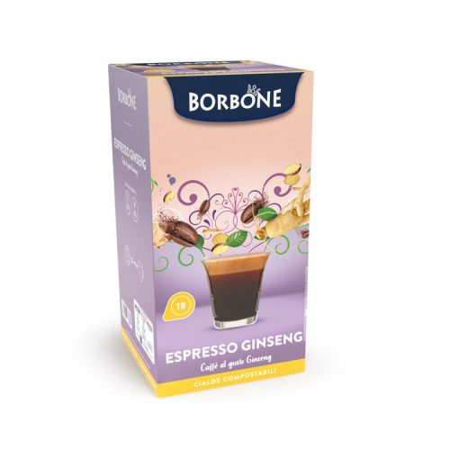 Borbone Ginseng ízű ESE 44 mm kávépárna – 18 db  