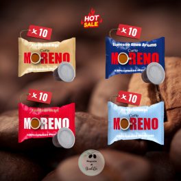 CAFFÈ MORENO NESPRESSO KOMPATIBILIS KÁVÉKAPSZULA KÓSTOLÓCSOMAG – Nespresso kompatibilis kávékapszula