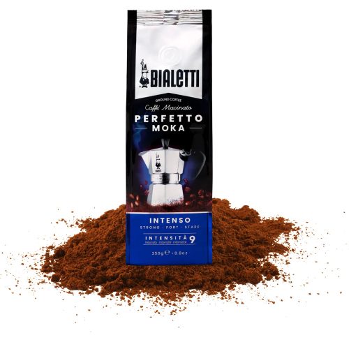 Bialetti Perfetto Moka őrölt kávé 250g, Intenso