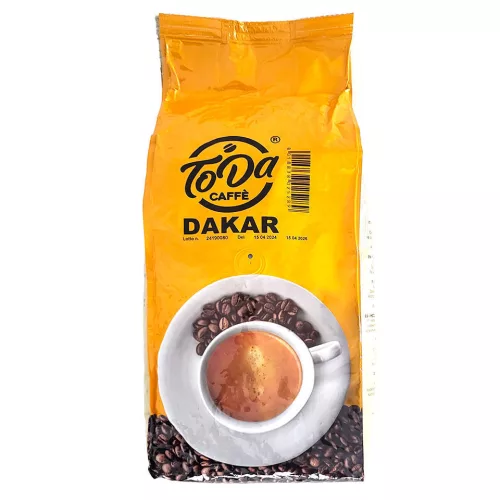 DAKAR Gattopardo To.Da 1 kg szemes kávé – erőteljes, intenzív olasz keverék
