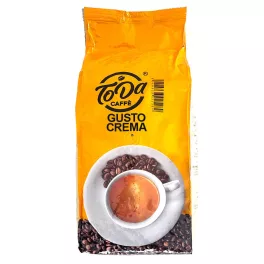 GUSTO CREMA Gattopardo To.Da 1 kg szemes kávé – krémes, kiegyensúlyozott olasz keverék